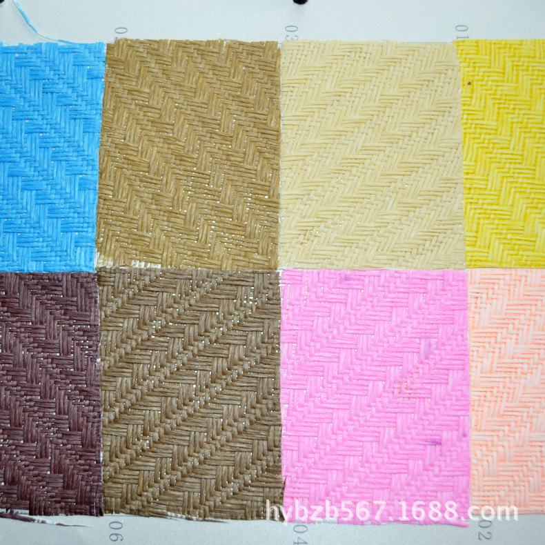 現貨供應工藝編織墻紙布 裝飾新選擇